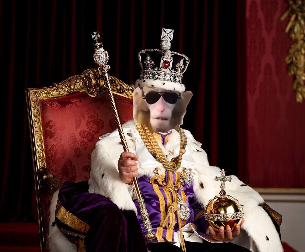Swag Monkey Meme 1