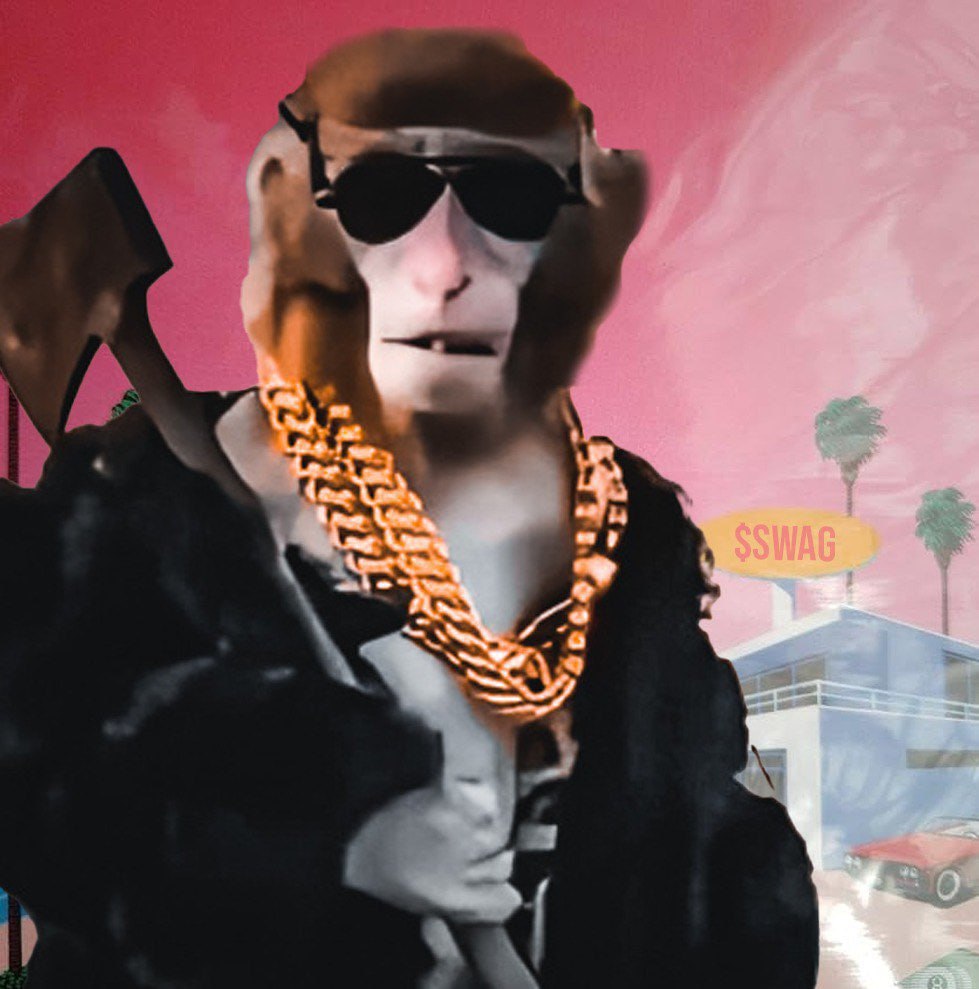 Swag Monkey Meme 7