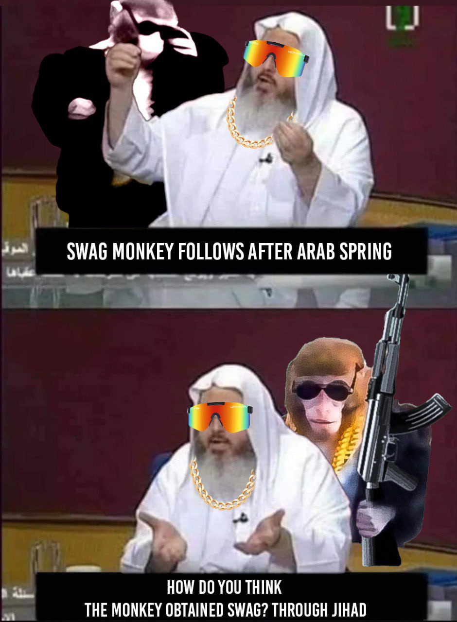 Swag Monkey Meme 9